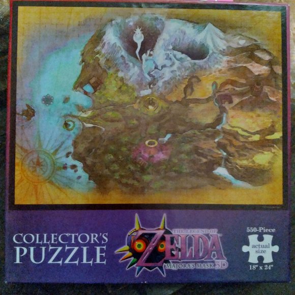 Legend of Zelda- Nintendo Puzzles- Lot of 4- 550 Piece Collector Jigsaw Puzzles - Picture 5 of 5